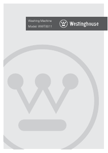 Manual Westinghouse WWT8011 Washing Machine