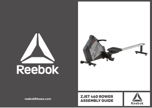 Manual Reebok ZJET 460 Rowing Machine