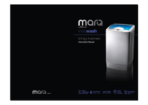 Manual Marq MQFA75 Washing Machine