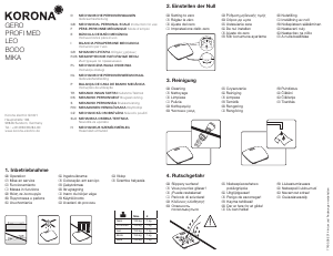 Manual de uso Korona 77400 Bodo Báscula