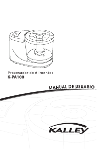 Manual de uso Kalley K-PA100 Robot de cocina