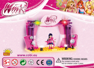 Manual Cobi set 25080 Winx Club Magical concert