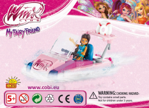 Bedienungsanleitung Cobi set 25083 Winx Club Motorboot