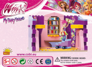 Manual Cobi set 25121 Winx Club Lagic library