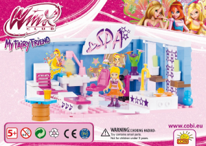 Bedienungsanleitung Cobi set 25144 Winx Club Spa