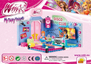 Bedienungsanleitung Cobi set 25181 Winx Club Disko Club