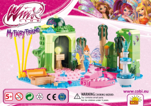 Manual Cobi set 25191 Winx Club Underwater world