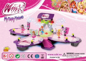 Manual Cobi set 25502 Winx Club Mega music stage