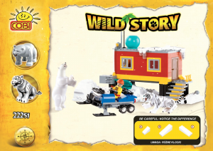 Handleiding Cobi set 22251 Wild Story Arctische basis