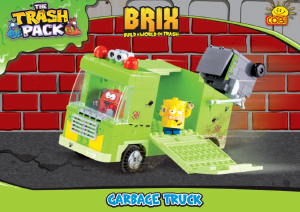 Bedienungsanleitung Cobi set 6242 Trash Pack Müllwagen