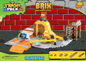 Handleiding Cobi set 6243 Trash Pack Skatepark