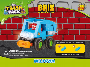 Handleiding Cobi set 6246 Trash Pack Bulldozer