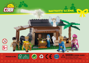 Bedienungsanleitung Cobi set 28024 Nativity Weihnachtskrippe