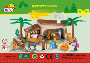 Instrukcja Cobi set 28025 Nativity Szopka