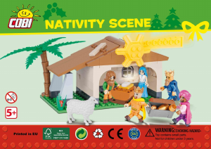 Handleiding Cobi set 28029 Nativity Kerststal