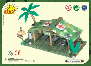 Rokasgrāmata Cobi set 24300 Jeep Willys MB M.A.S.H.