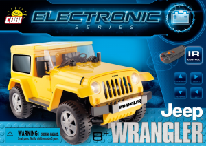 Rokasgrāmata Cobi set 21921 Electronic Jeep Wrangler