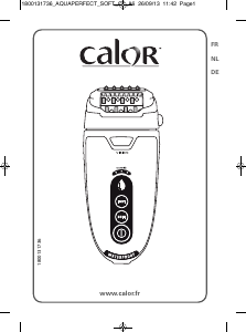 Bedienungsanleitung Calor EP9340C0 Epilierer