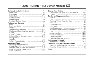 Manual Hummer H2 (2006)