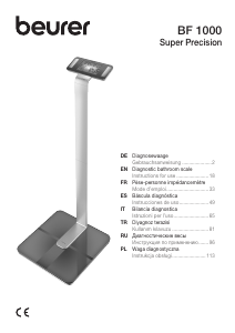 Manual Beurer BF 1000 Scale