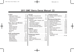 Manual GMC Sierra 2500HD (2011)