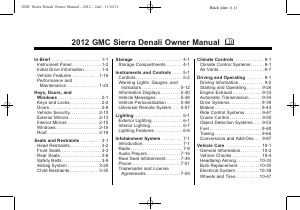 Manual GMC Sierra 1500 (2012)