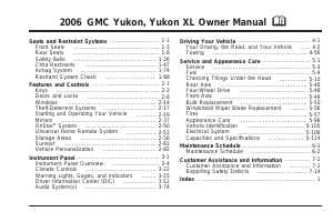 Manual GMC Yukon (2006)