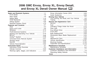 Manual GMC Envoy (2006)