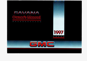 Manual GMC Savana Passenger (1997)