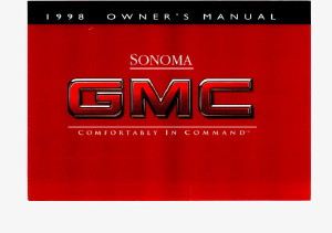 Manual GMC Sonoma (1998)