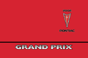 Handleiding Pontiac Grand Prix (2002)
