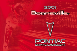 Manual Pontiac Bonneville (2001)