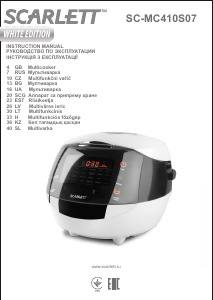 Handleiding Scarlett SC-MC410S07 Multicooker