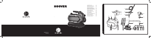 Manual de uso Hoover SCB1500 011 Limpiador de vapor