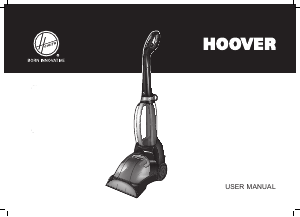 Manual Hoover CJ930T/1 001 Steam Cleaner