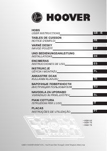 Instrukcja Hoover HGH74SWCE X Płyta do zabudowy