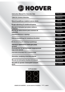 Instrukcja Hoover HPI604BC Płyta do zabudowy