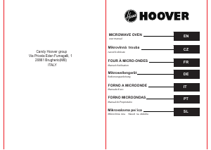 Návod Hoover HMG20GDFC Mikrovlnná rúra