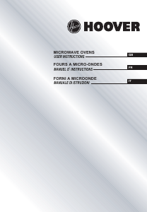 Manuale Hoover HMG280X Microonde