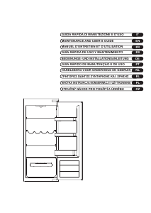 Manuale Hoover HVOL 124 Frigorifero