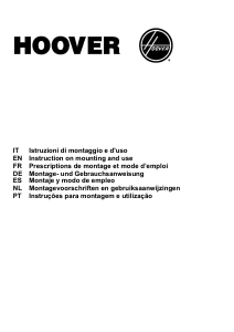 Manual de uso Hoover HBP612/3 GR Campana extractora