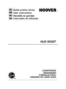 Manual Hoover HLSI 563GT Dishwasher