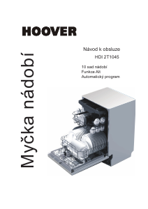 Manuál Hoover HDI 2T1045 Myčka na nádobí
