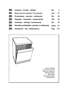 Manual Hoover HDI 2DO36 Dishwasher