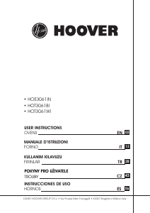 Manual Hoover HOT3061WI Oven