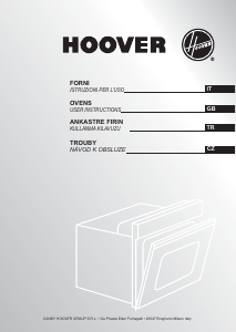 Manual Hoover HO786VX WIFI Oven