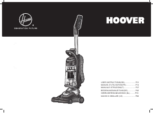 Manual Hoover GL71 GL84011 Vacuum Cleaner
