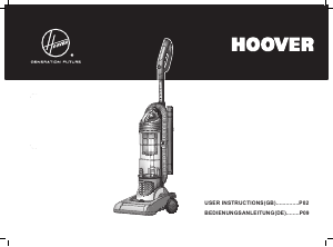 Bedienungsanleitung Hoover VR81 VR84011 Staubsauger