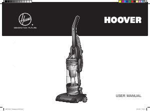 Manual Hoover TP71 TP08001 Vacuum Cleaner