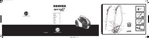 Manual de uso Hoover TSBE 2002 011 Aspirador